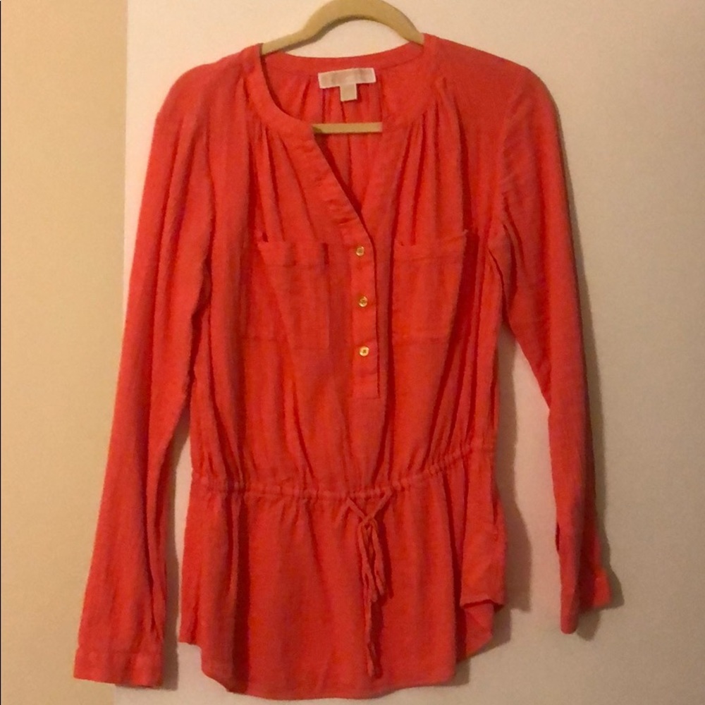 Coral Michael Kors blouse